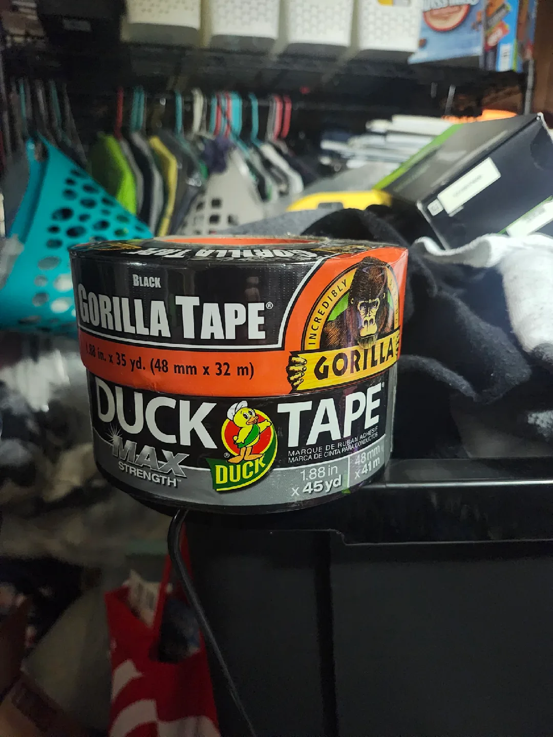 Gorilla & Duck Tape Combo - Black thumbnail
