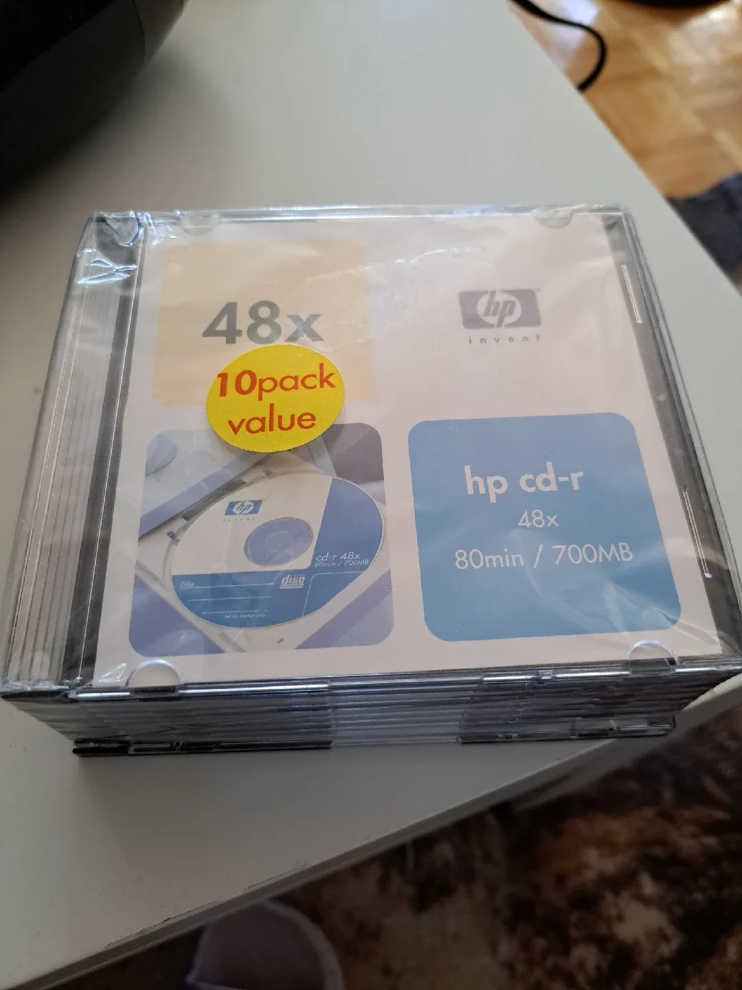 New HP CD-R 48x - 10 Pack Value thumbnail