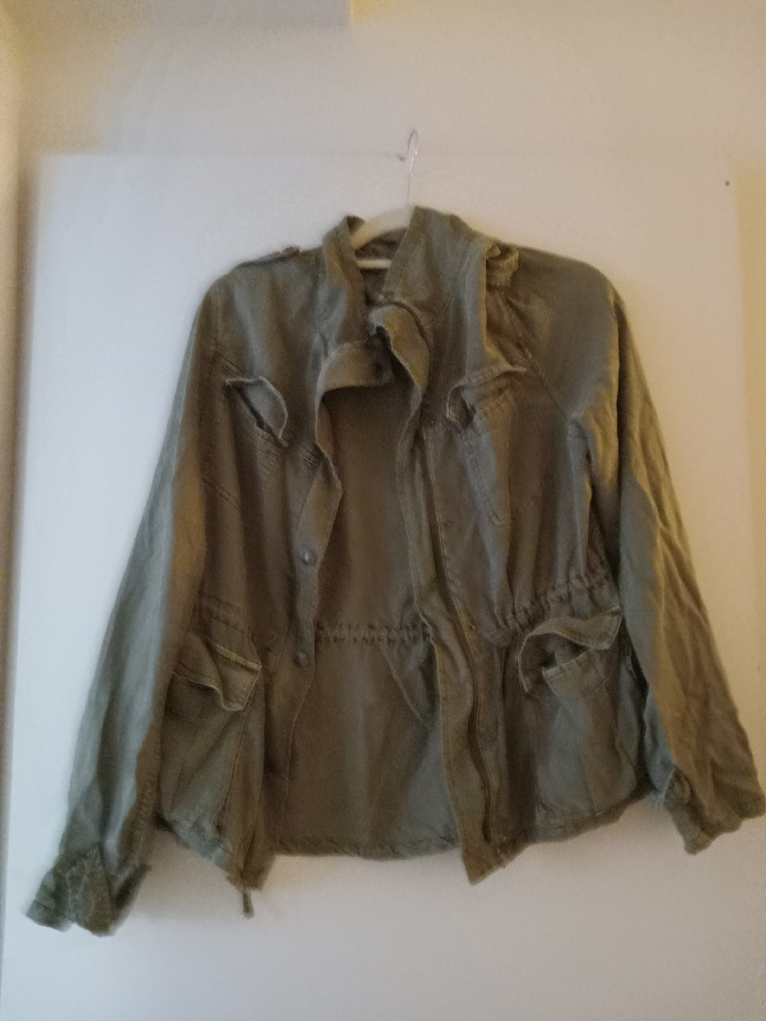 Talula Olive Green Jacket - Size L - photo 2