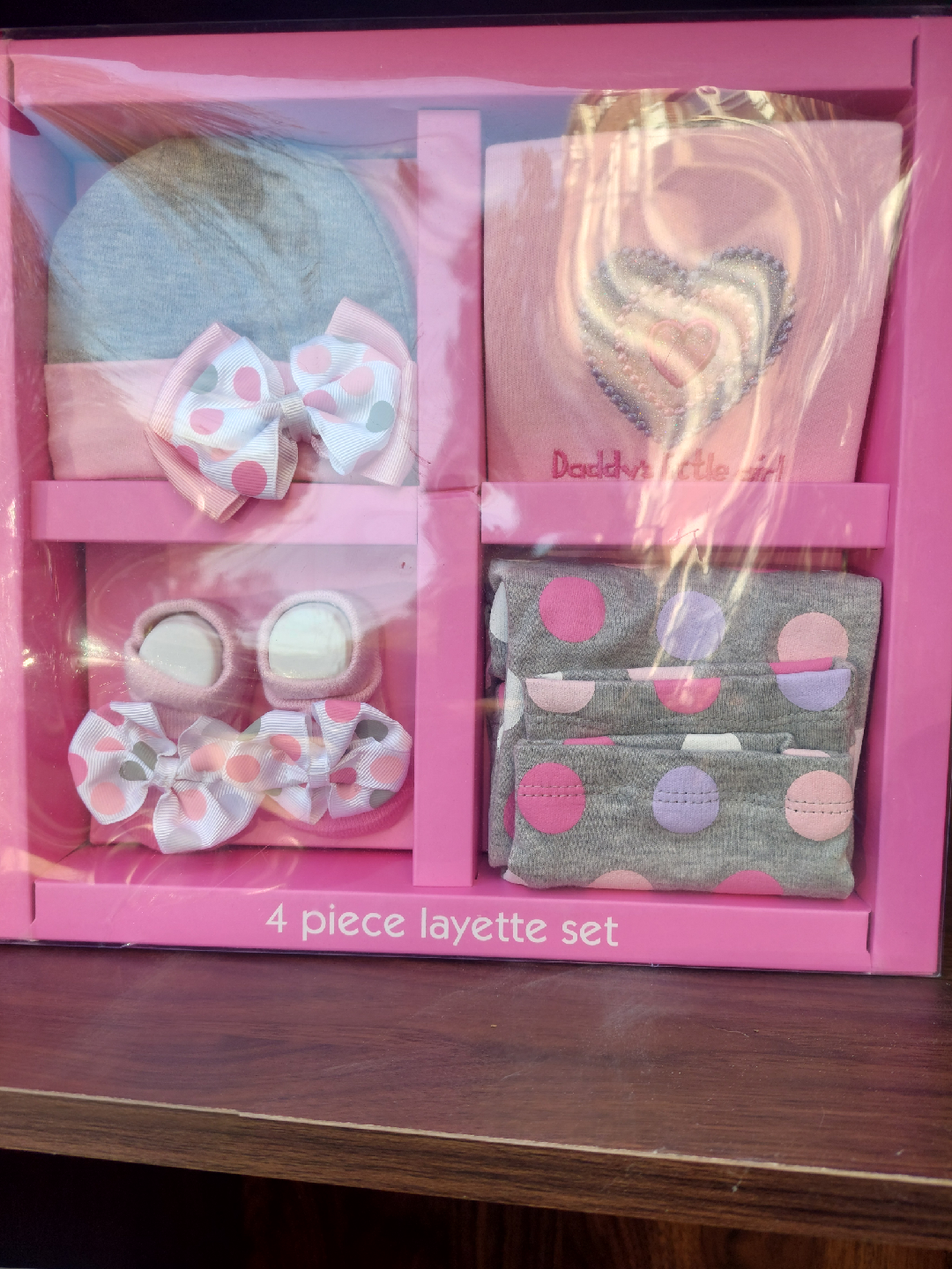 4 Piece Layette Set - New Baby Gift