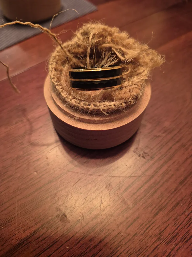 Black & Gold Ring thumbnail