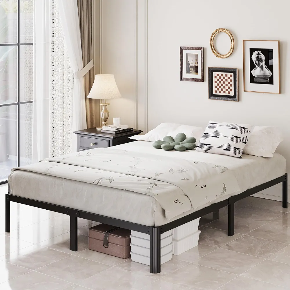 Queen Size Metal Bed Frame - Platform Style - photo 5