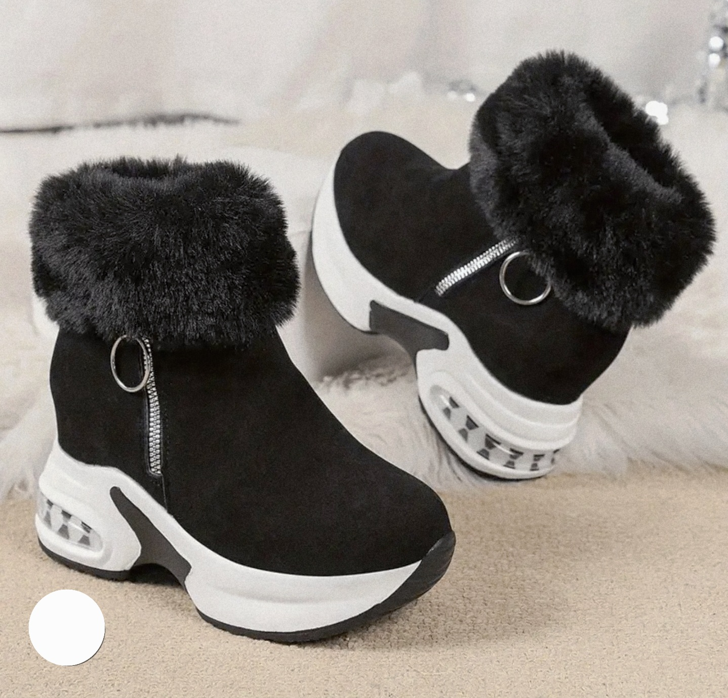 Women's Ankle Boots with Wedge Heel 🥕