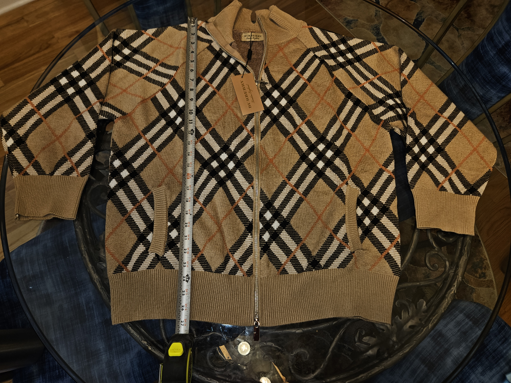 Burberry cardigan men's size large - photo 2