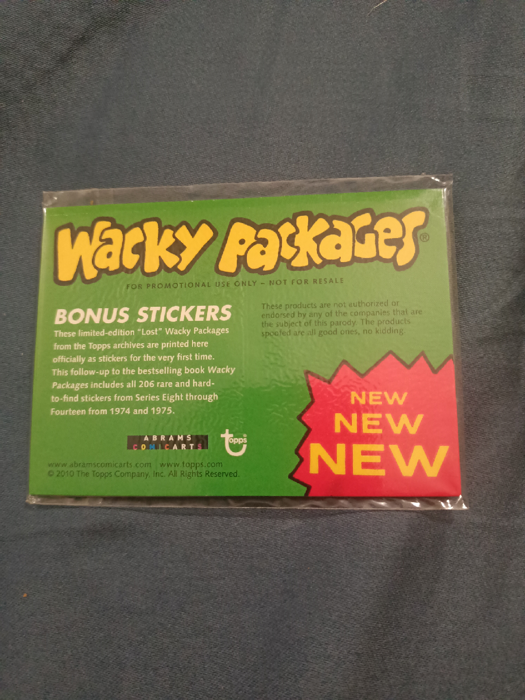 New Wacky Packages Stickers - photo 3