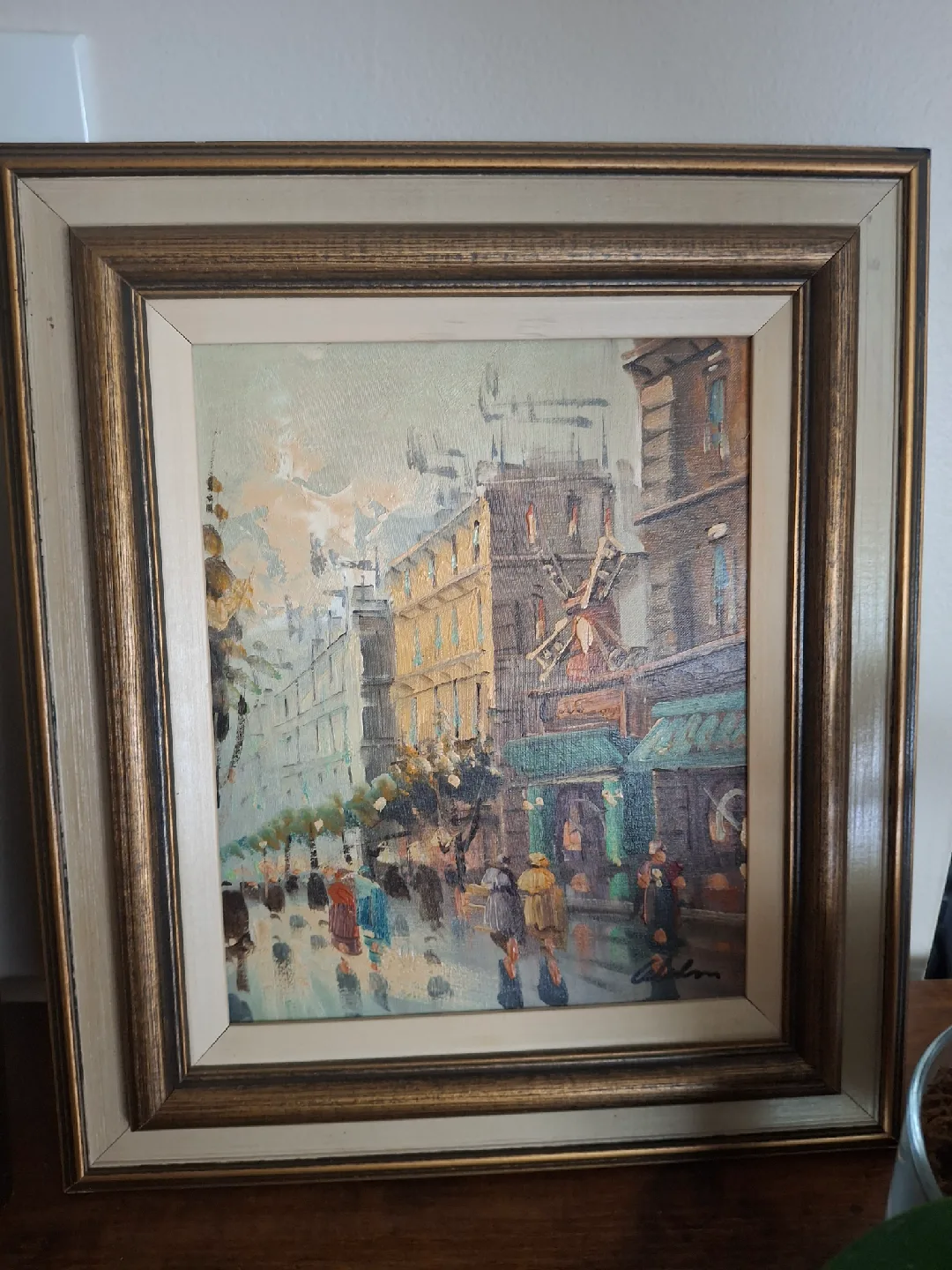 Framed Original Oil Painting Signed by artist image indicator(4)