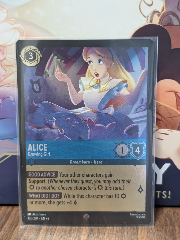 Disney Lorcana - Alice - Growing Girl - Fabled (9) thumbnail