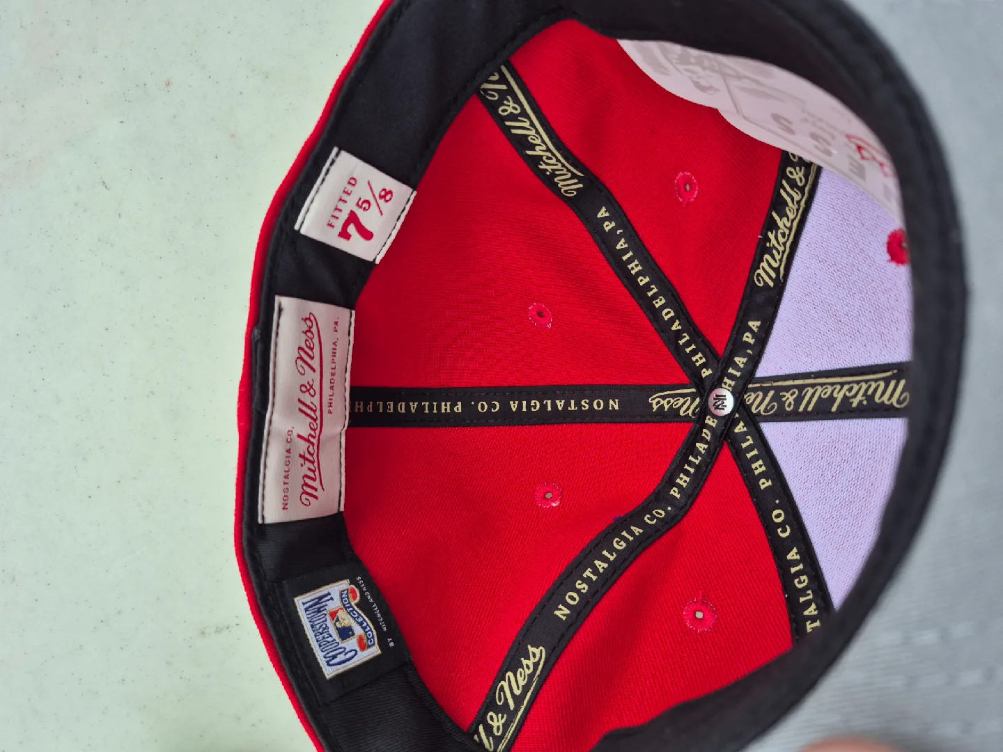 Toronto Blue Jays Mitchell & Ness Fitted Hat Size 7 5/8 image indicator(2)