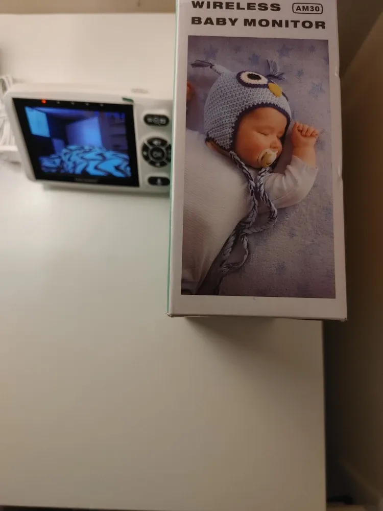 Video Monitor with Camera for Nannies image indicator(2)