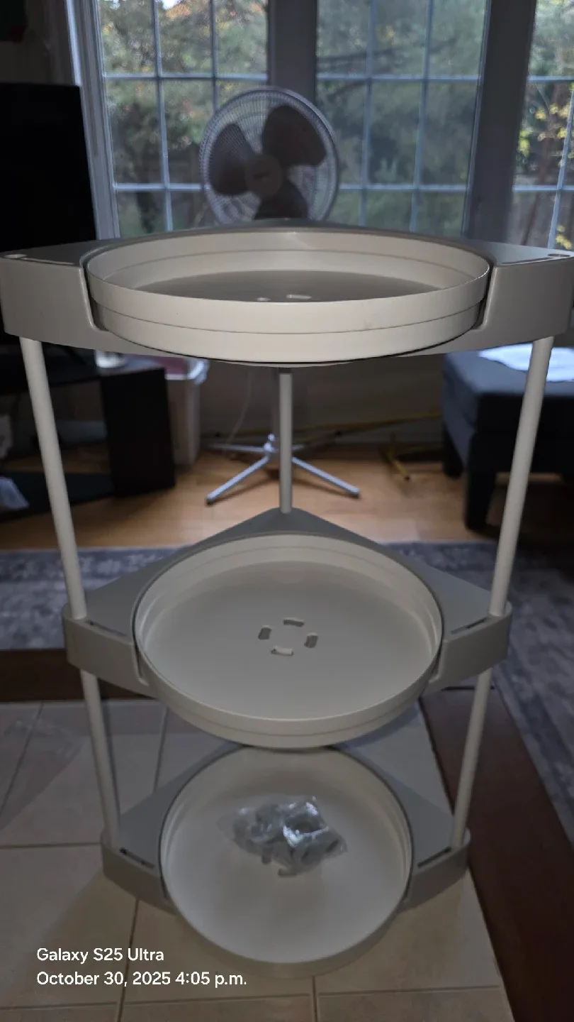 Lifcozy 3-Tier Corner Bathroom Organizer image indicator(2)