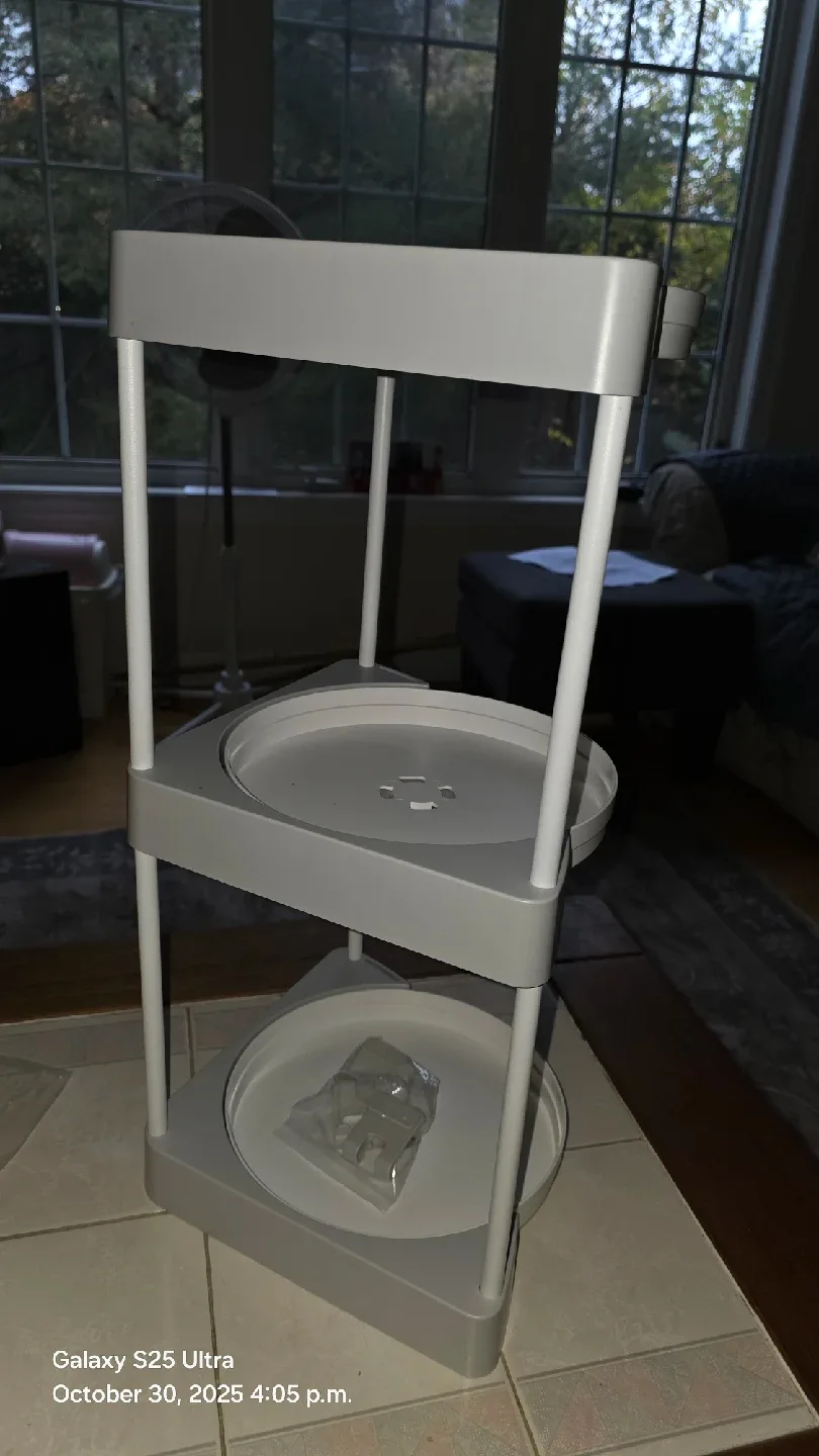 Lifcozy 3-Tier Corner Bathroom Organizer image indicator(6)