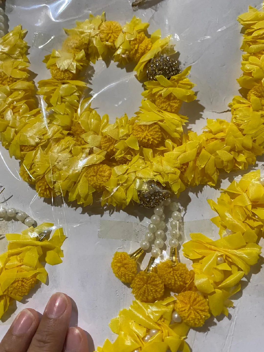 Floral Jewellery Set - Haldi, Mehndi, Wedding image indicator(3)