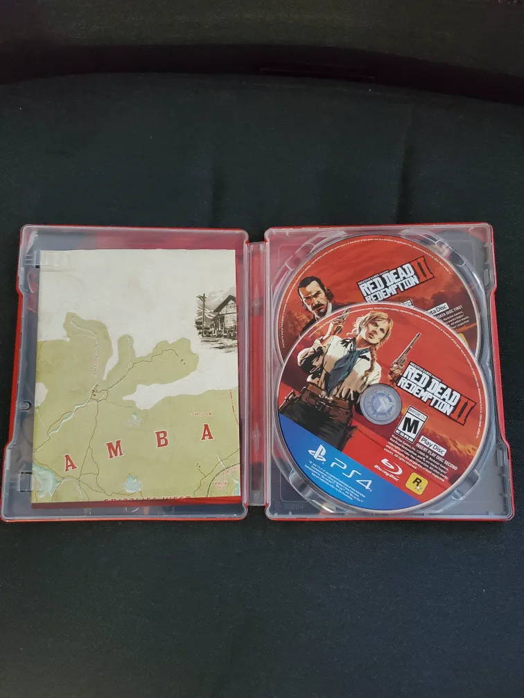 Red Dead Redemption II (PS4) with Map image indicator(4)