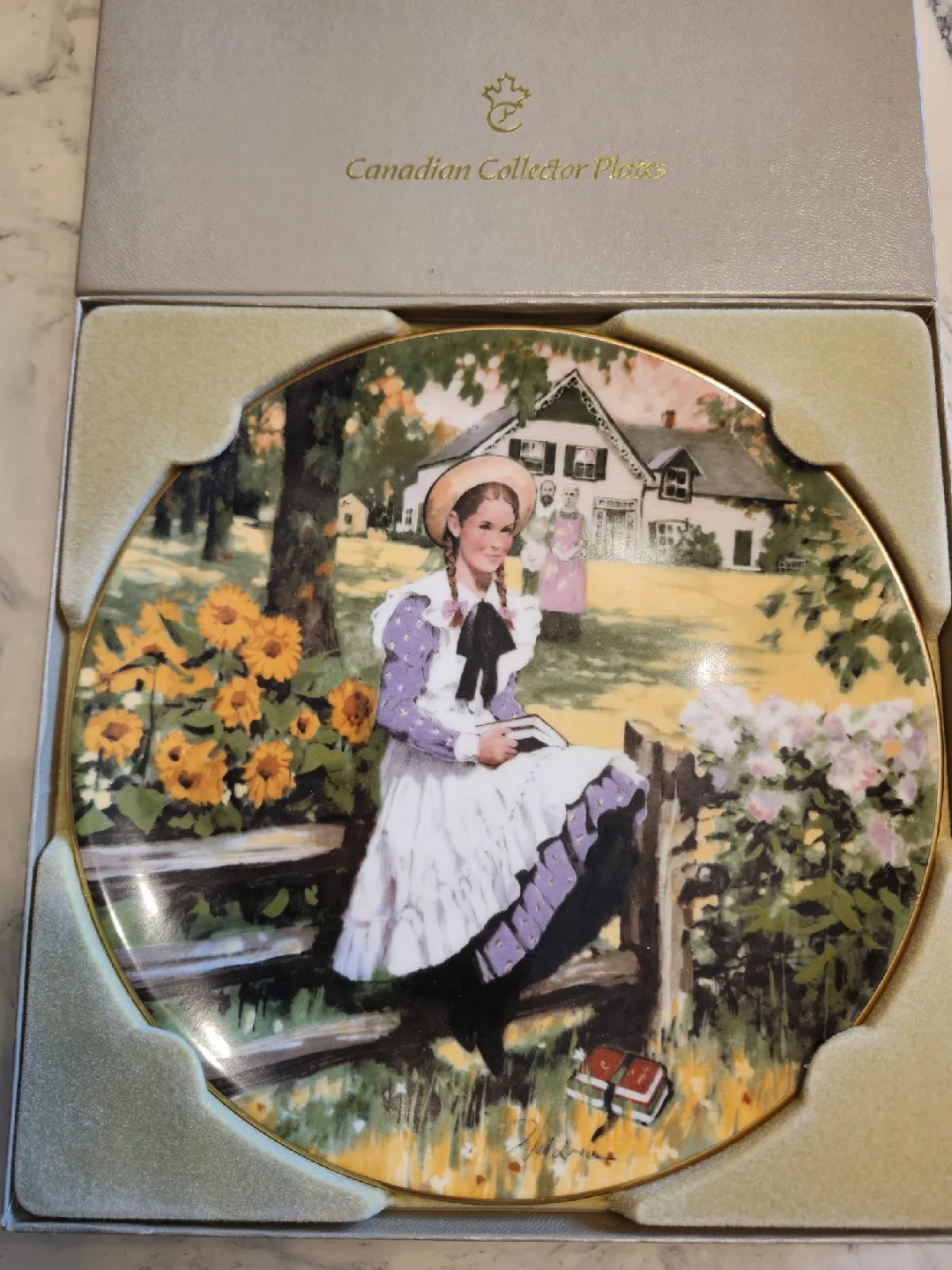 Anne of Green Gables Collector Plate - Coalport thumbnail