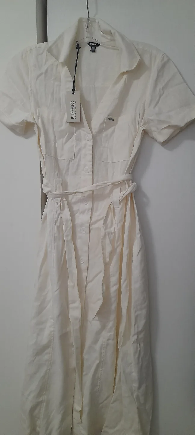 Buffalo David Bitton Linen Blend Dress image indicator(4)