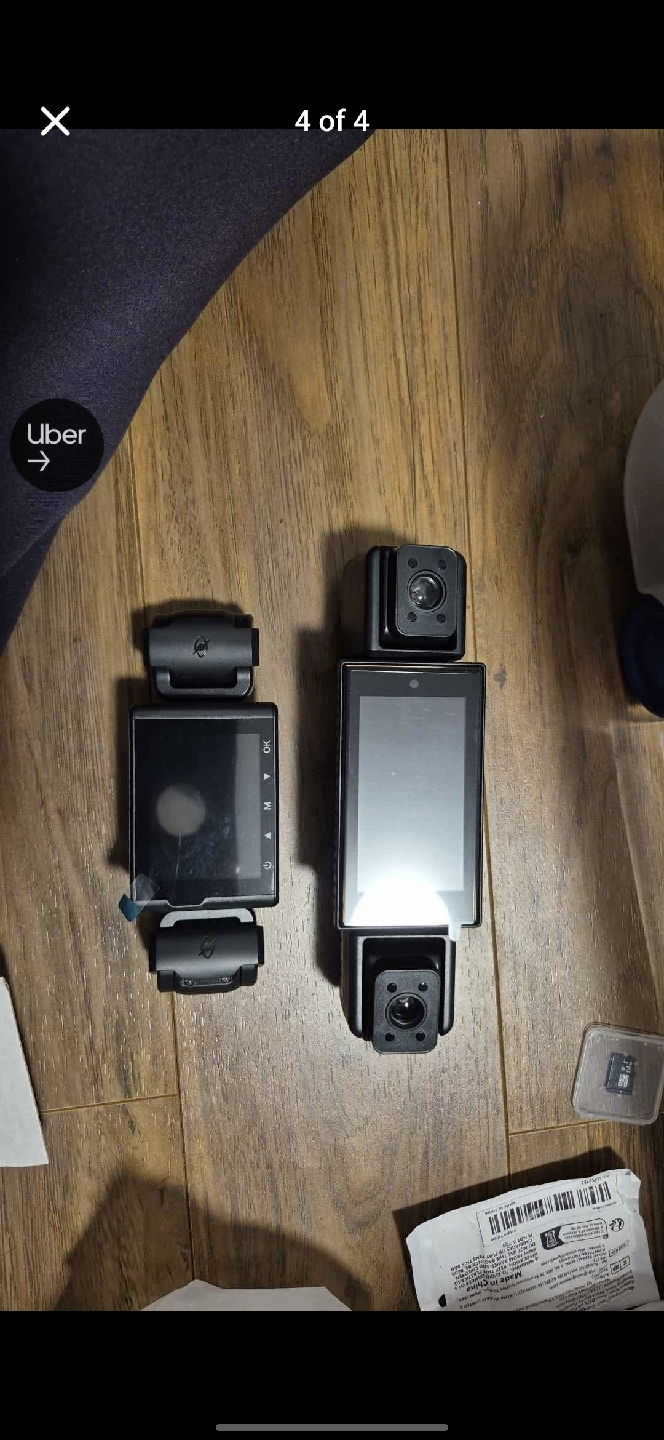Big screen 4 view Car Dash Cam 32 gb, pick Scarborough or oshawa - photo 5
