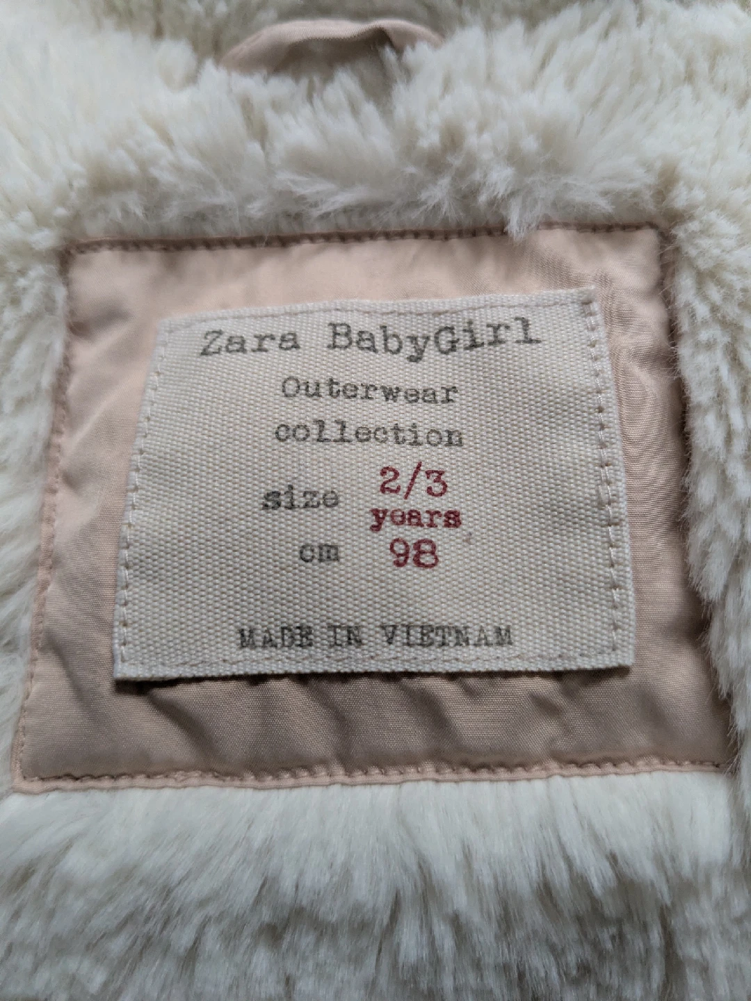 Zara BabyGirl Outerwear - Size 2/3 - photo 4