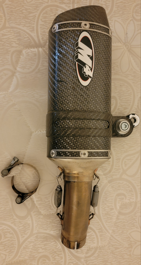 M4 Slip On Exhaust Fits Ninja 400/500/Z