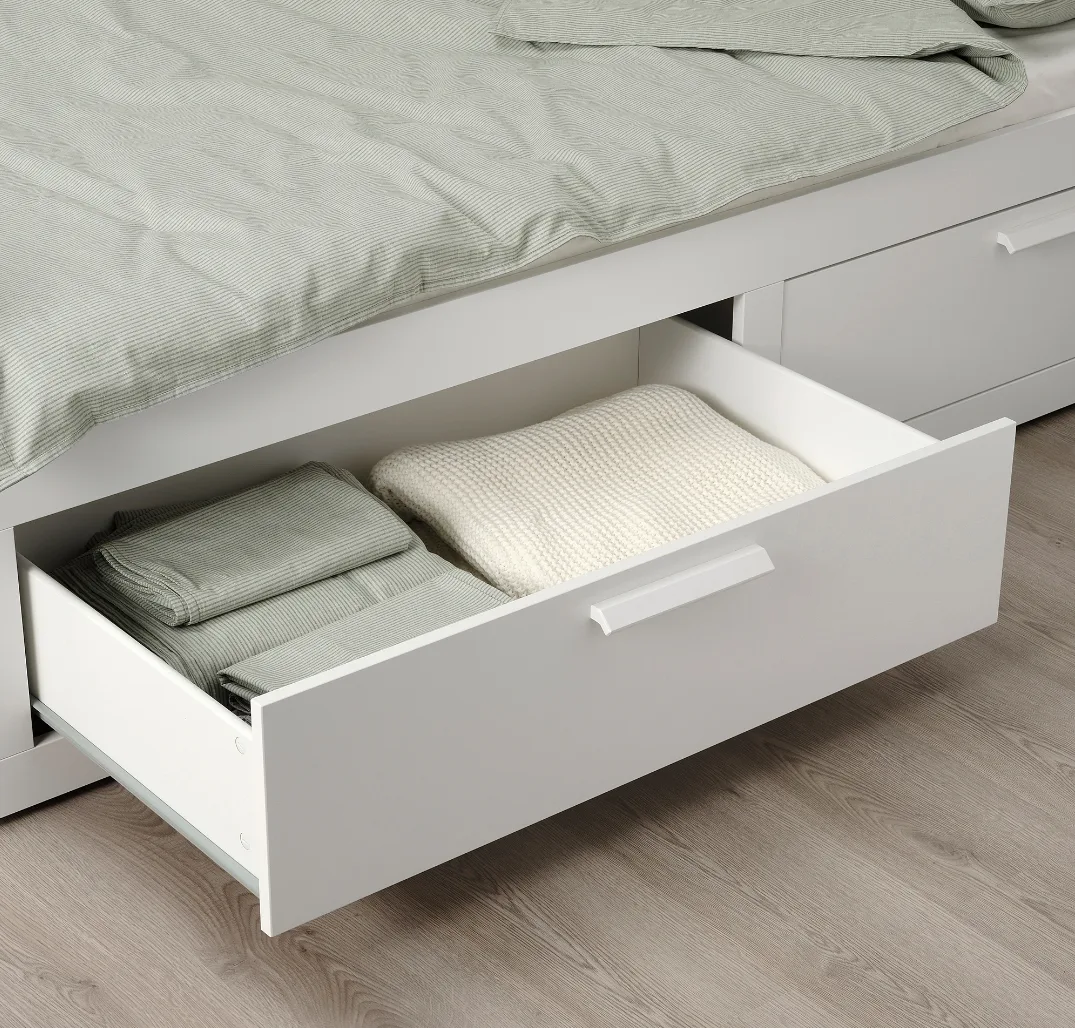 IKEA Brimnes Daybed with 2 Drawers - White image indicator(2)