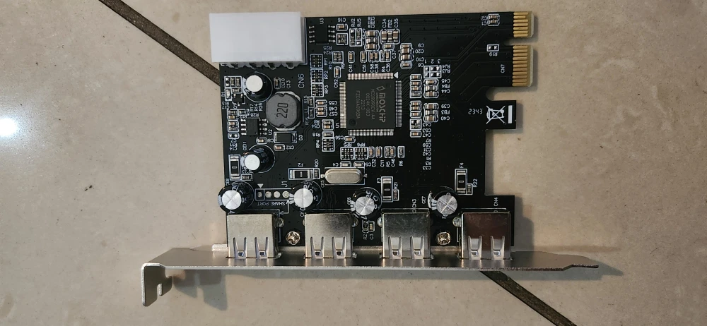 MOXA 4-Port USB Card, PLCE to USB 2.0
