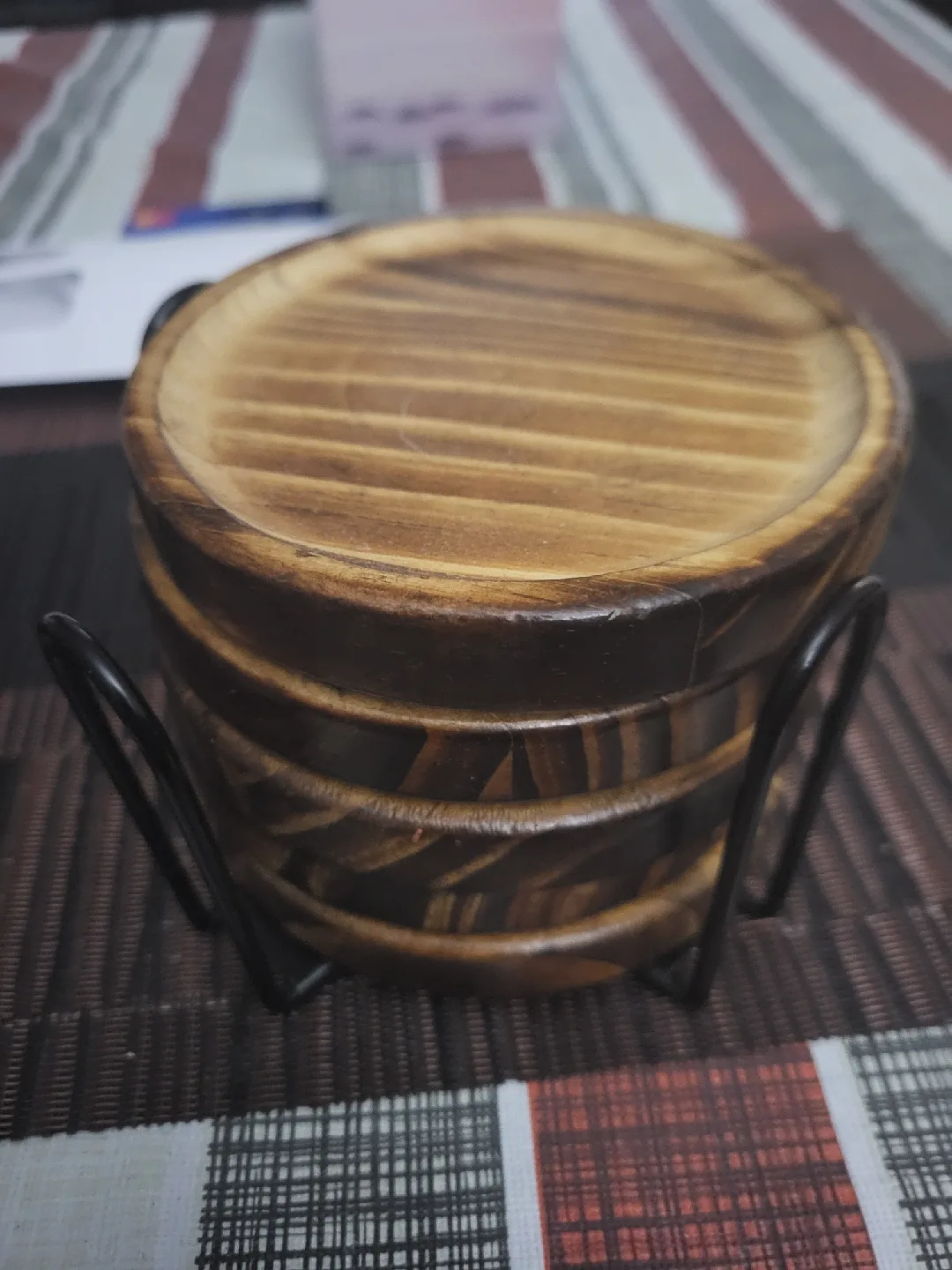 Set of Wooden Coasters