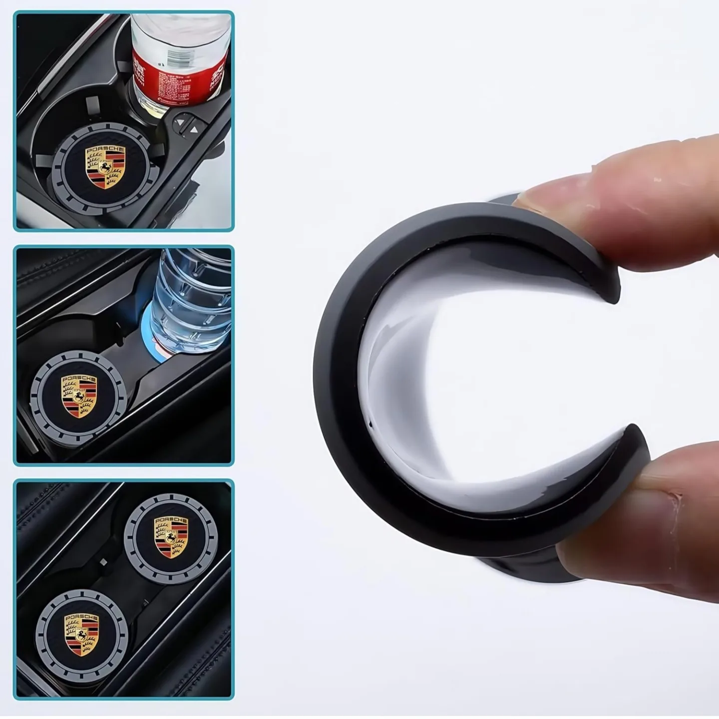 Porsche Panamera Cayenne Macan Boxster Taycan Cayman - Coaster image indicator(3)