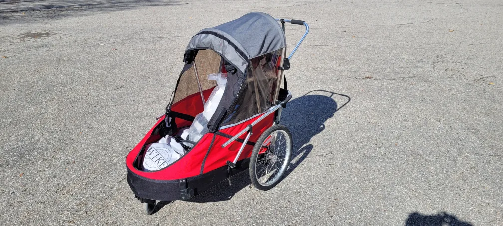 Wike Special Needs Large Bike Trailer 3-in-1 Stroller image indicator(2)