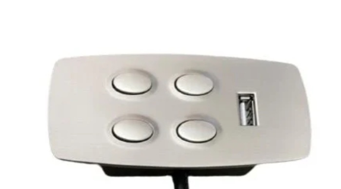Three Seater Reclining Sofa with USB Port - photo 4