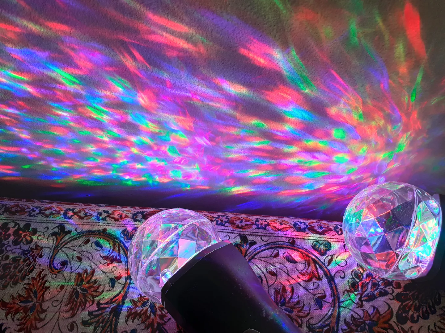 NOMA Kaleidoscope Projector Set - LED Light Show image indicator(5)