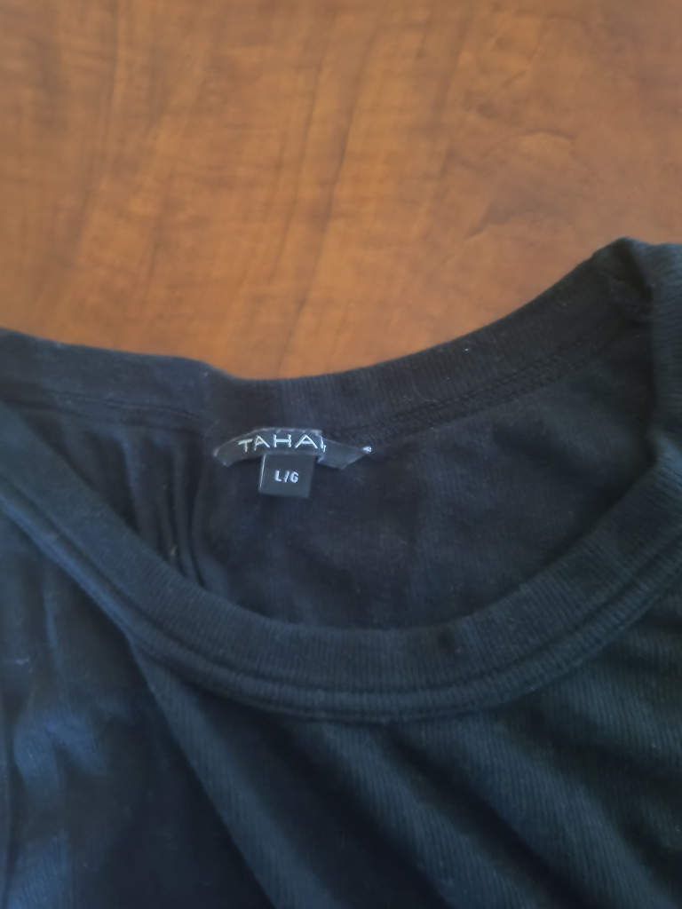 Tahari Black Tank Top - Size L/G - photo 2