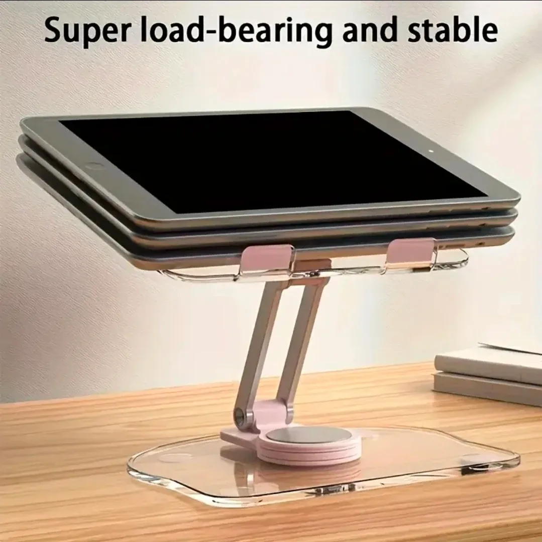 Phone Stand Tablet Holder, 360° Rotatable Acrylic image indicator(2)