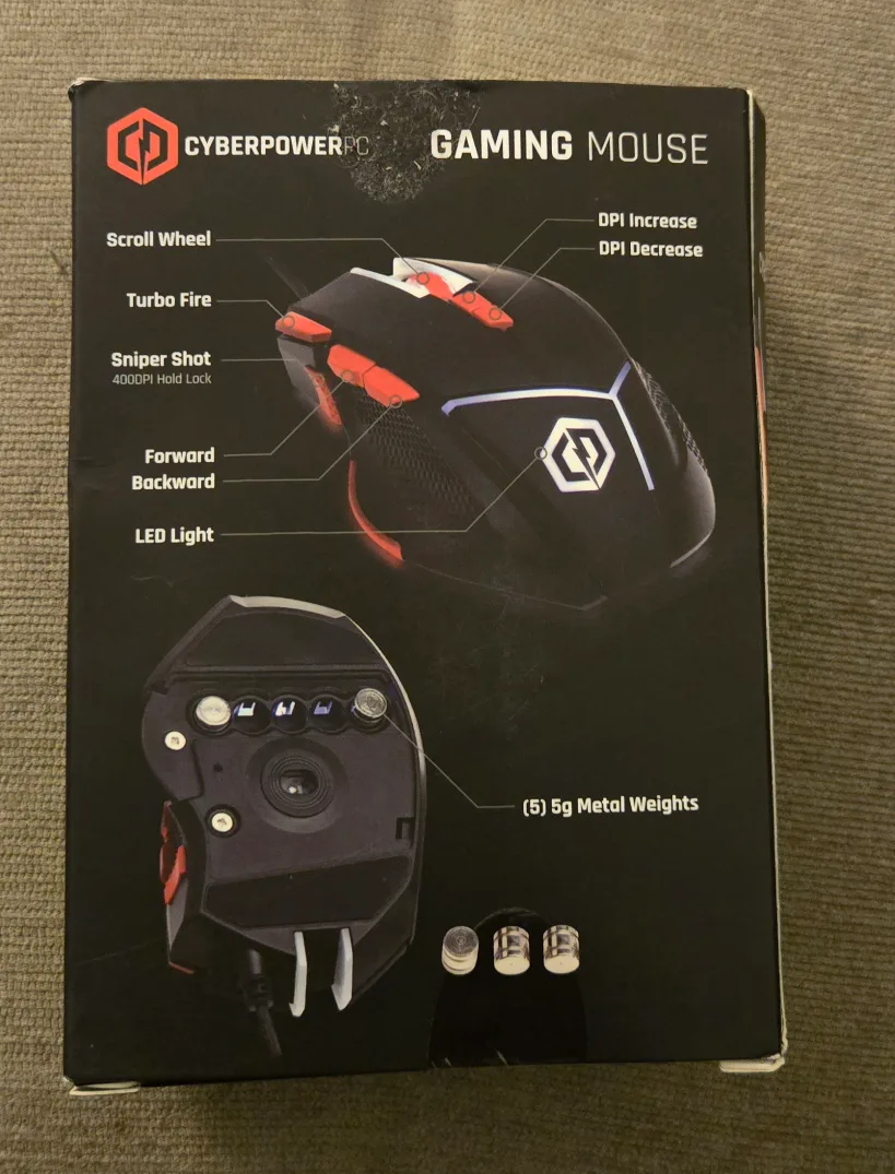 CyberpowerPC Gaming Mouse image indicator(6)