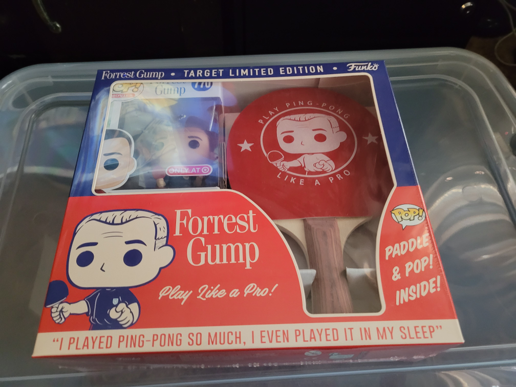 Funko Pop! Forrest Gump with Paddle Target Exclusive