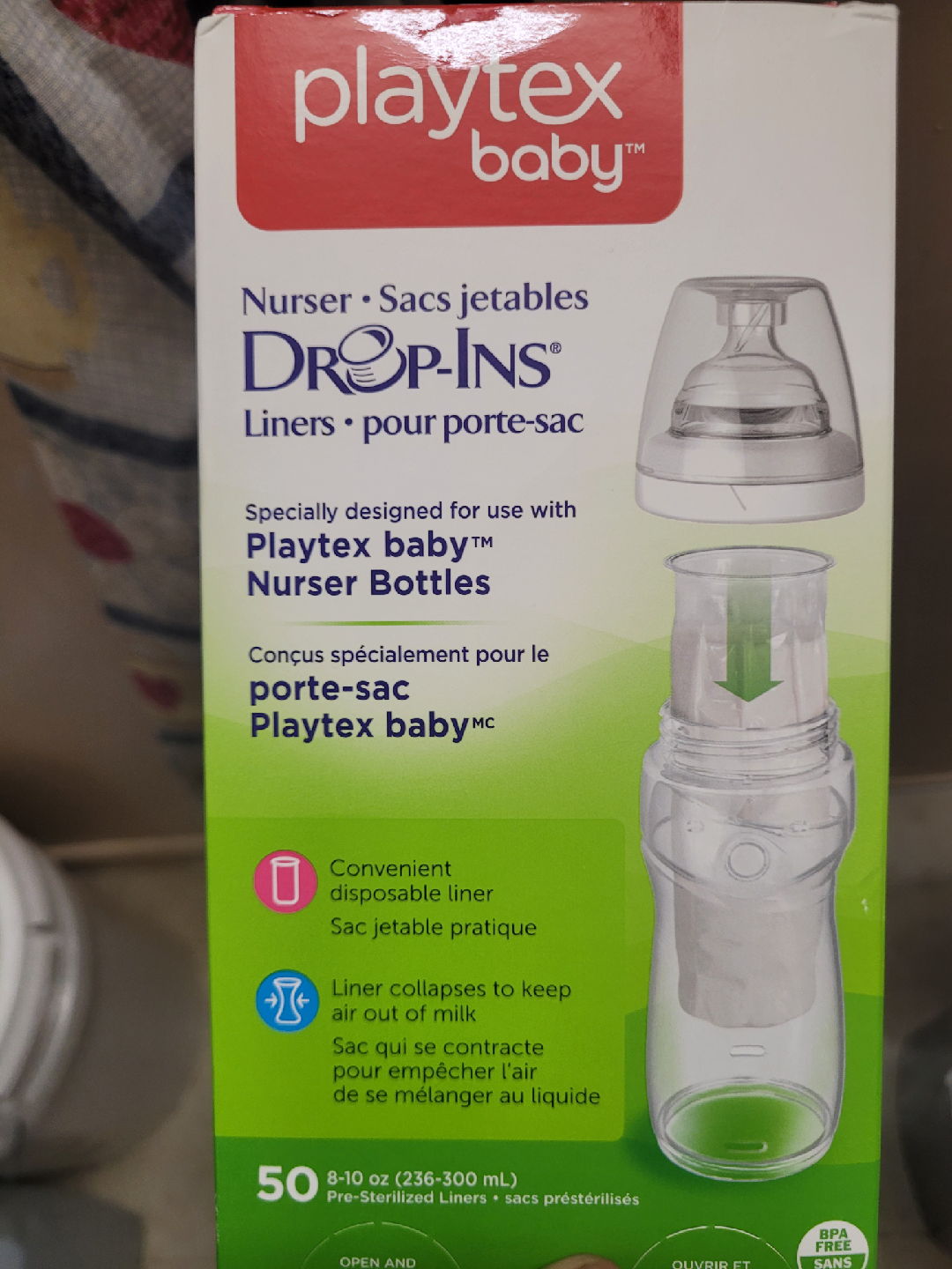 Playtex Baby Drop-Ins Nurser Liners - photo 2