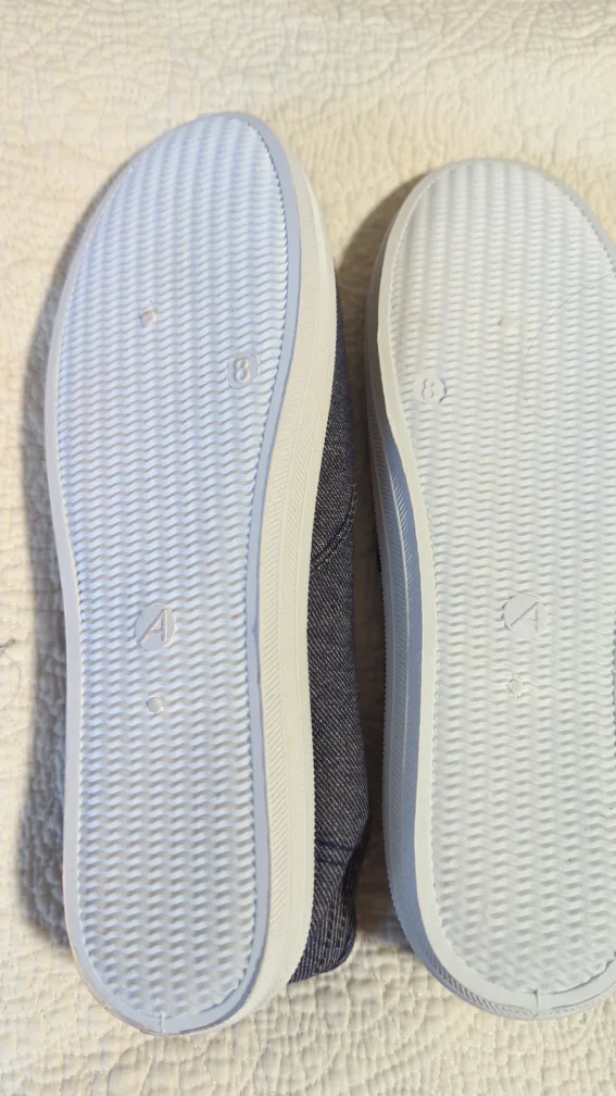 Ardene Floral & Denim Sneakers - Size 8 image indicator(3)