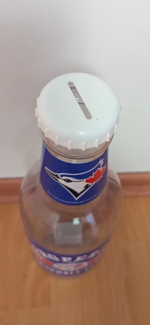 Toronto Blue Jays Coin Bank Bottle image indicator(2)