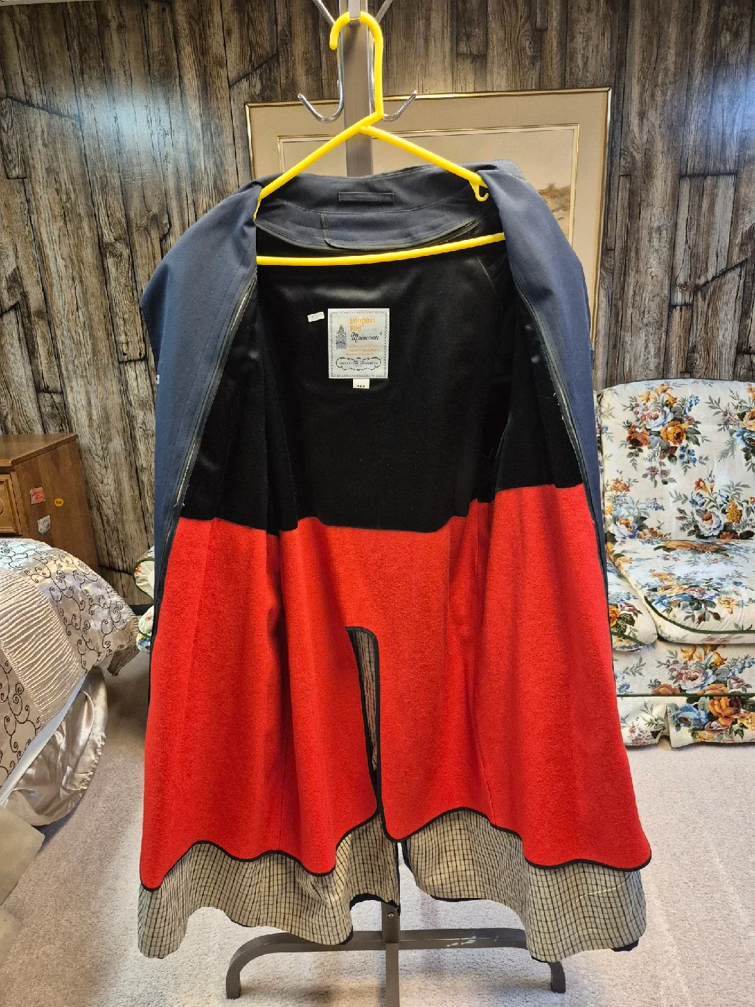 London Fog Men's Trench Coat - Navy Blue image indicator(2)