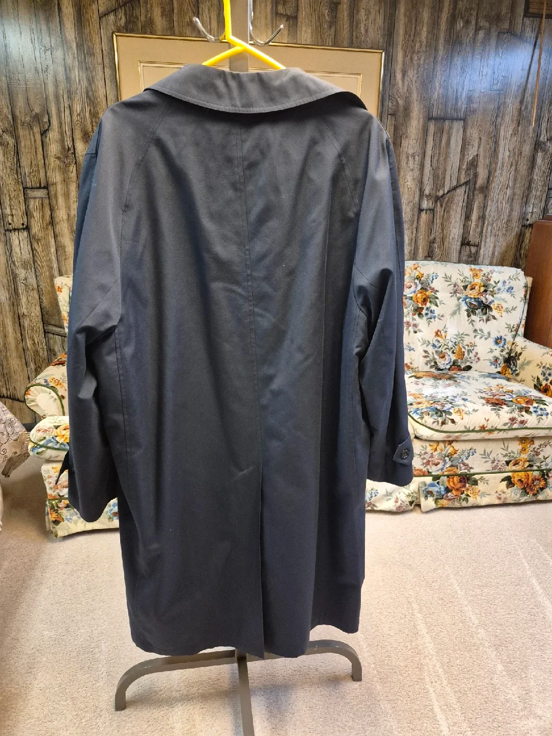 London Fog Men's Trench Coat - Navy Blue image indicator(3)