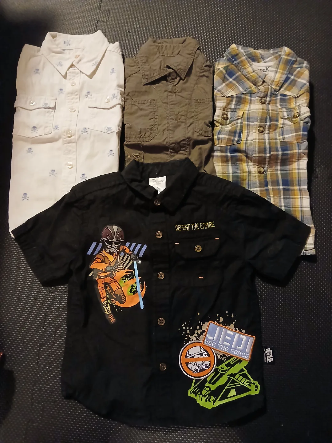 Kids button-down shirts 🧡 thumbnail