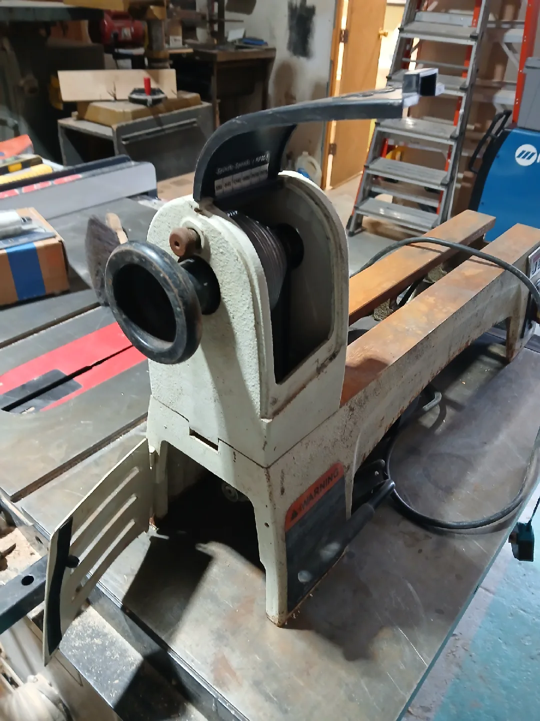 JET 10" x 15" Wood Lathe JWL-1015 image indicator(5)