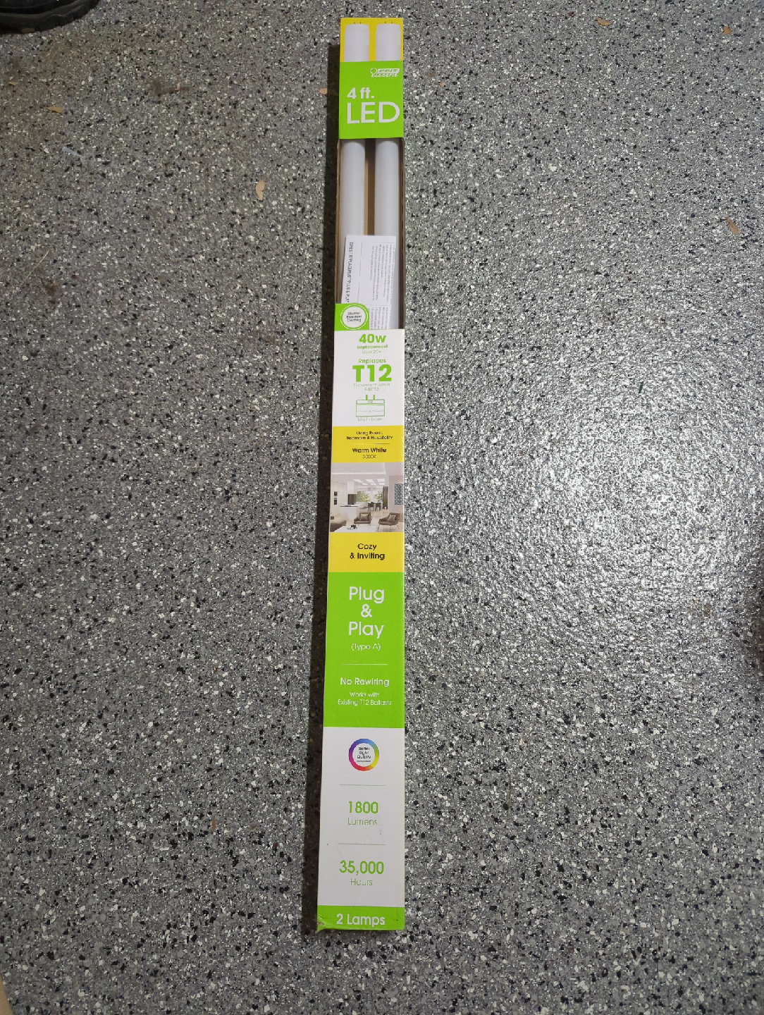 4 ft. LED Tube Light - 40W Replacement - photo 4