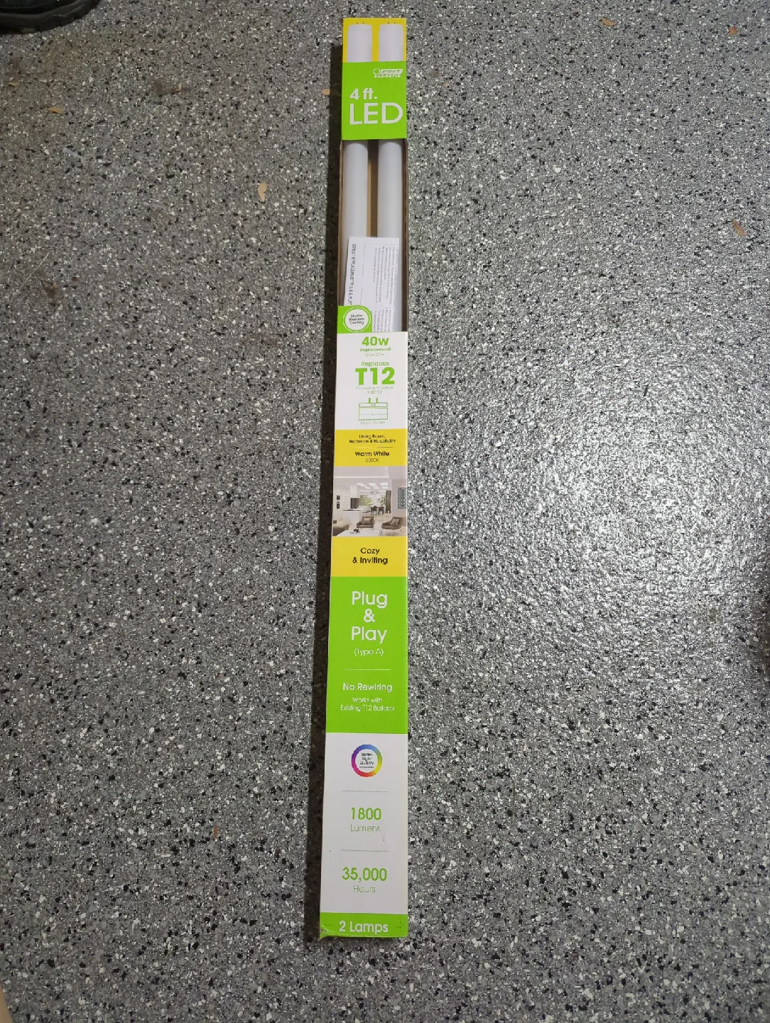 4 ft. LED Tube Light - 40W Replacement image indicator(4)