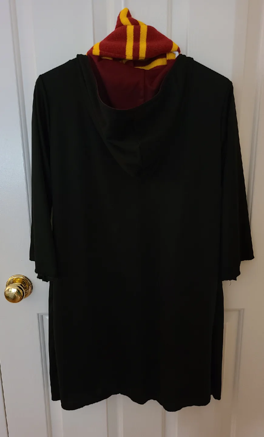 Kids Harry Potter Halloween Costume Robe, Scarf, Wand & Glasses image indicator(3)