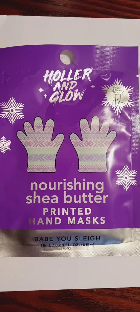 New !!Holler and Glow Nourishing Shea Butter Hand Masks thumbnail