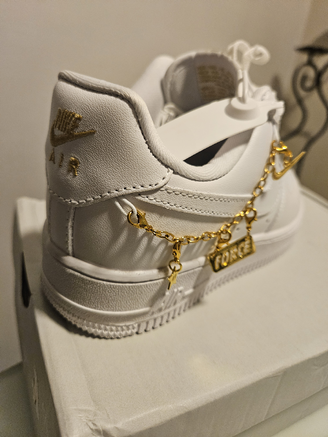 Nike Air Force 1 '07 Lucky Charms White US 8 Women's - photo 3