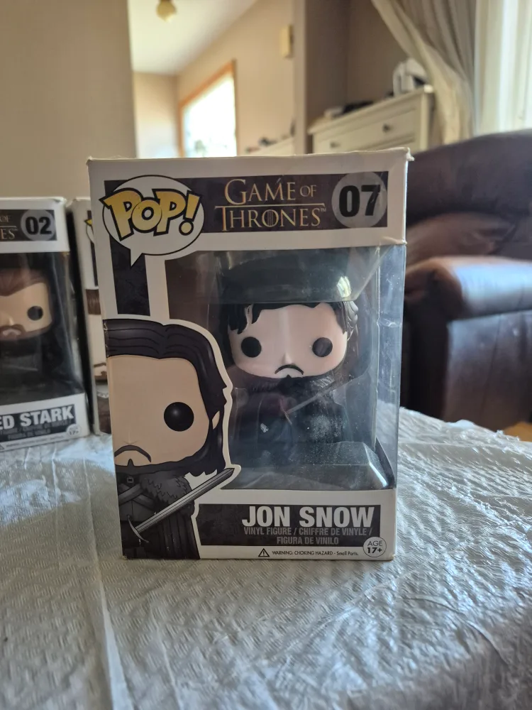 Game of Thrones Funko Pops - Arya, Daenerys, Jon, Ned image indicator(3)