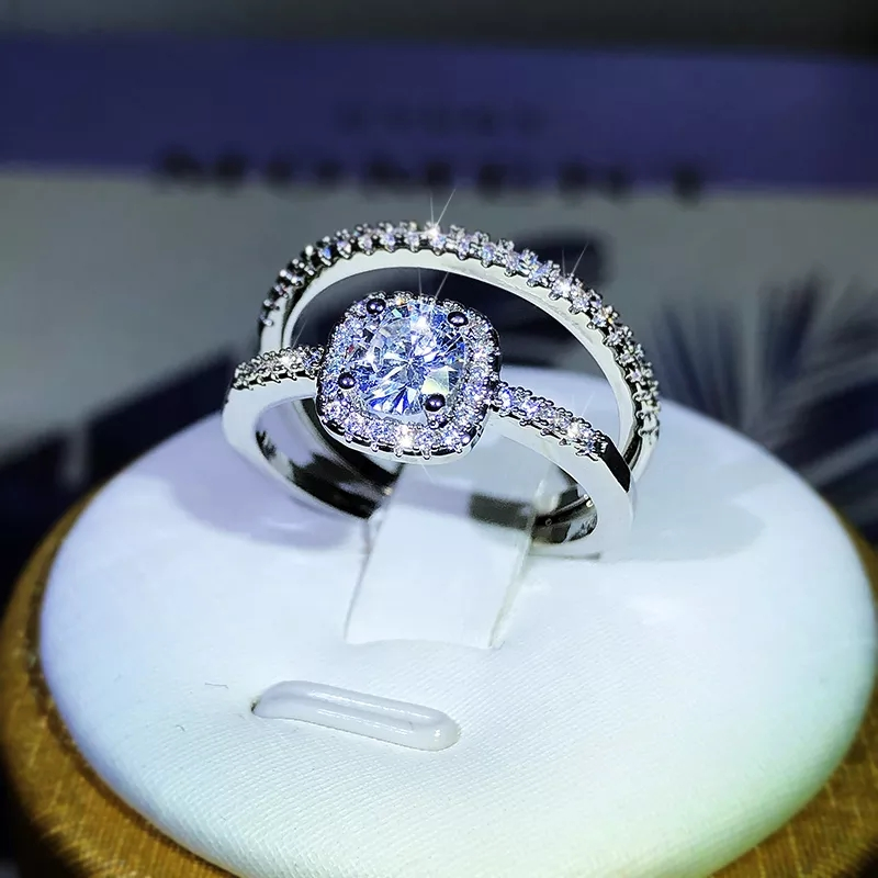 Brand New Sterling Silver 925 st. Ring Set