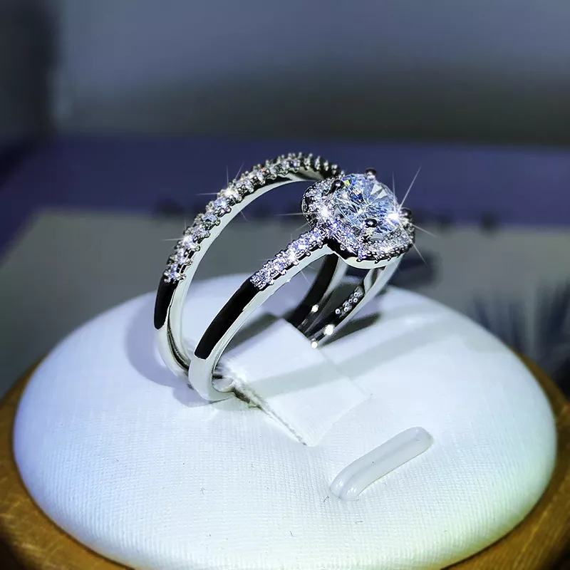 Brand New Sterling Silver 925 st. Ring Set - photo 3