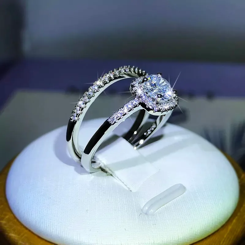 Brand New Sterling Silver 925 st. Ring Set image indicator(3)