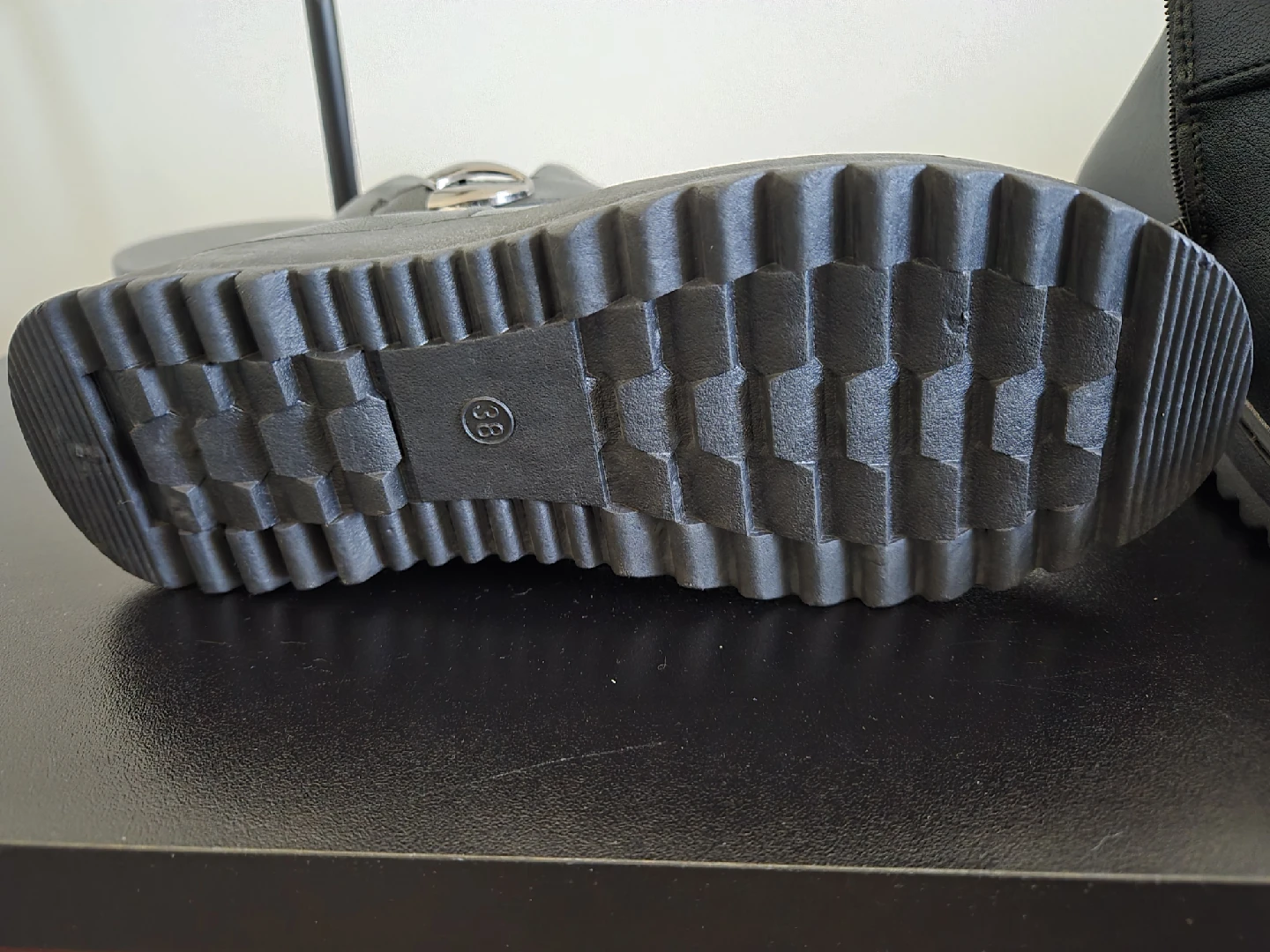 Black Ankle Boots - Size 38 or 6 - photo 3